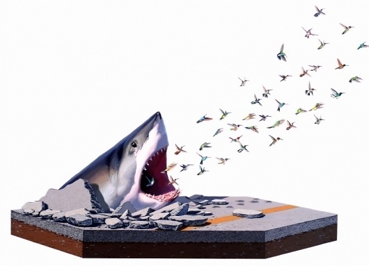 http://thecoolsumist.tumblr.com/tagged/illustration/page/6 #illustration #surrealism #art