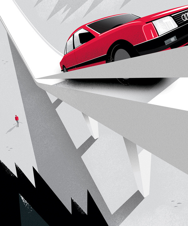 Mattson Creative #saudi #illustration #car