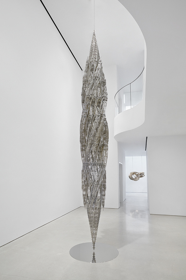CJWHO ™ (The Gothic Meets The Parametric In Wim Delvoye's...) #sculpture #white #parametric #design #gothic #delvoyes #photography #architecture #art #wim