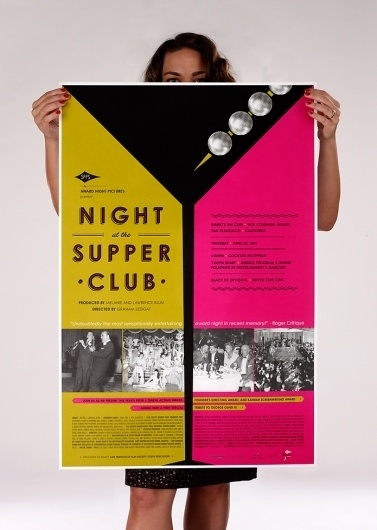 SFFS : Supper Club Poster #jason #san #rothman #poster #film #francisco #society #supper #club