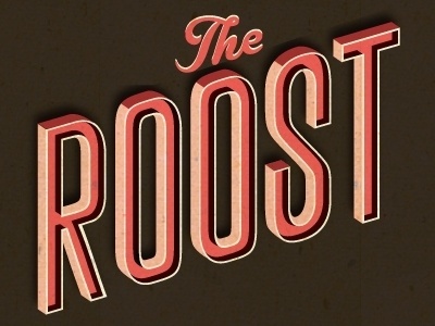 Dribbble - Rule The Roost by Alex Perez #type #illustration #typography