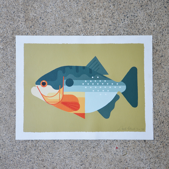 Amok Island #piranha #painting