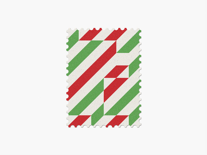 Mexico #stamp #graphic #maan #geometric #illustration #minimal #2014 #worldcup #brazil