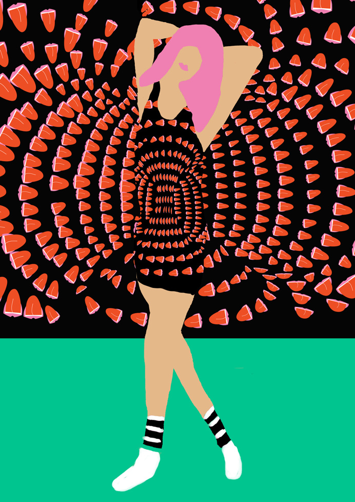 stretch #fitza #illustration