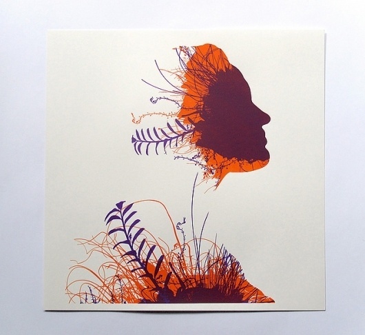 Chris Keegan Illustration and prints #print #illustration #screen #floral #mask #chris #keegan