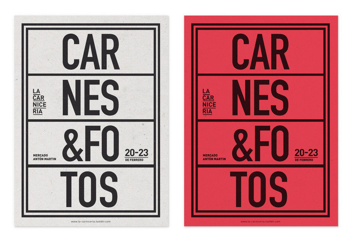 la-carniceria #type #design #poster