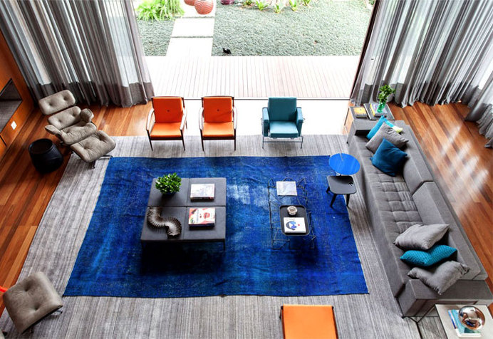 Casa IV in Sao Paulo suite arquitetos renovation casa iv 5 #interior #design #floor #flooring #rugs #carpets