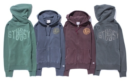 STUSSY x CHAMPION "Rochester Collection" : STUSSY JAPAN OFFICIAL SITE #stussy #hoodies #print #type #hypebeast
