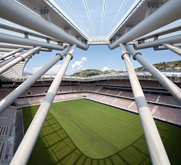 CJWHO ™ (Willmote Allianz Rivera, Aspremont, France by...) #france #design #stadium #soccer #aspremont #architecture