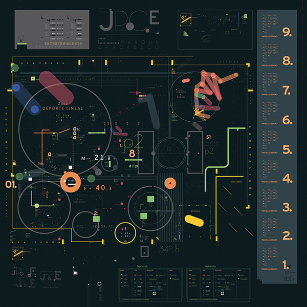 Cartografía Parque Chacabuco on Behance #abstract #infographic #design #digital