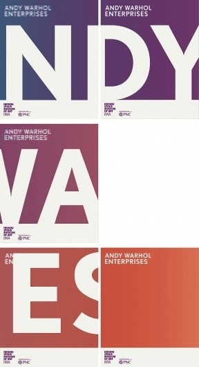 Andy Warhol Enterprises | Matt Kelm Design #andy #museum #indianapolis #of #warhol #matt #posters #art #signage #kelm