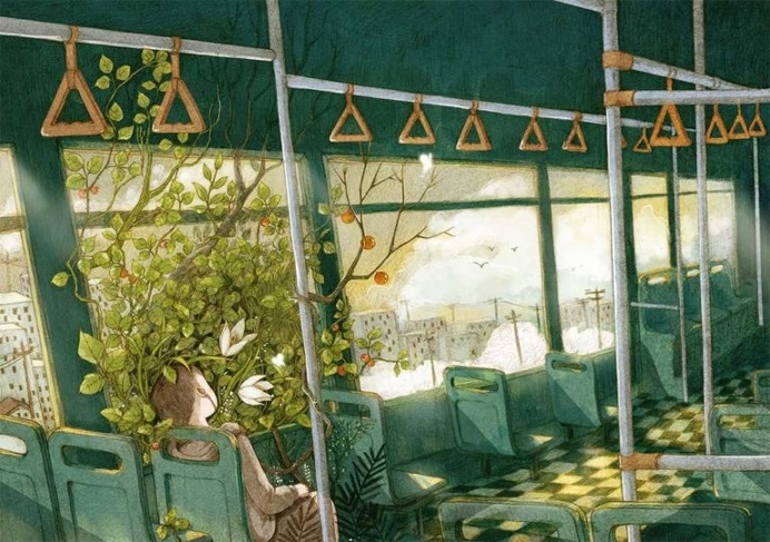 Dreamlike and Narrative Storybook Illustrations by Jin Xingye