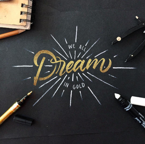 Du hand-lettering ultra précis / Mexique