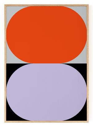 Outlined.cc Limited Edition Artwork Untitled Color Studies #1 geometric art print design artprint wallart