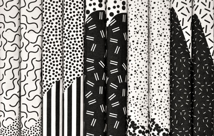 Packaging, chocolate, black and white, mono