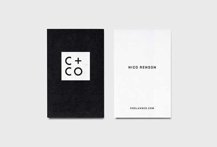 Crol & Co by Studio Beuro #mark #symbol #business card