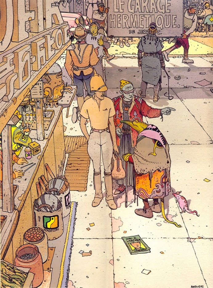 Moebius, Le Garage Hermétique