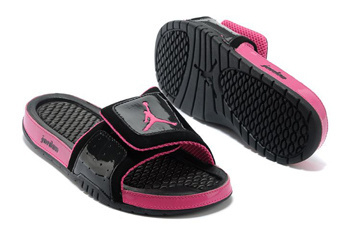 Jordan Hydro 2 Slide Black/Voltage Cherry Nike Womens Size Shoes #shoes