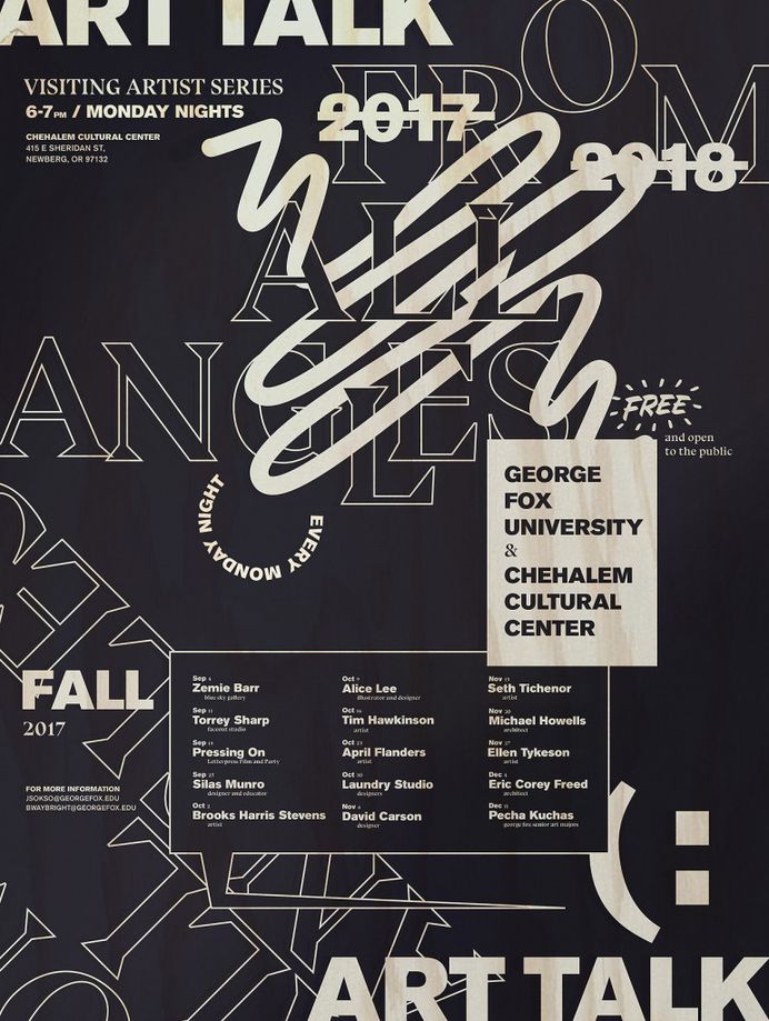 ArtTalk Poster, 2017