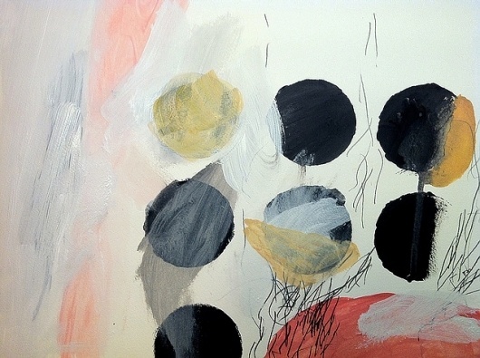 Moon quarters | Flickr - Photo Sharing! #painting #art