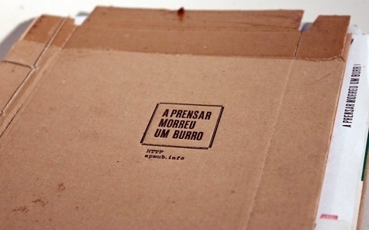 FPO: apmub Letterpress Leftovers Showbook #apmub #letterpress #leftovers