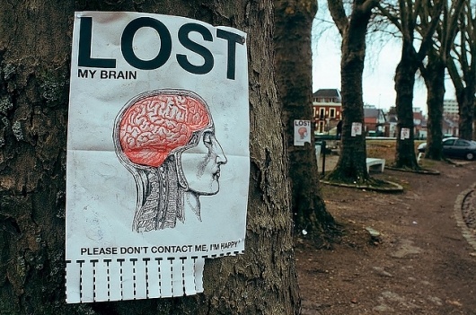 All sizes | LOST MY BRAIN | Flickr - Photo Sharing! #lost #media #brain #street