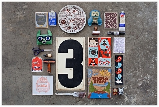 The Juice Stop » Blog Archive » Vahalla Studios – Tad Carpenter & Dan Padavic #photo #objects #organised #lemonlimephoto