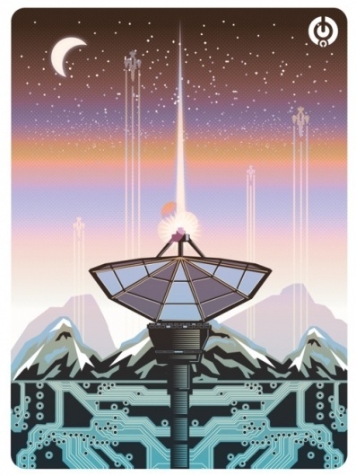 http://solo71.tumblr.com/ #vector #fiction #poster #science #robots