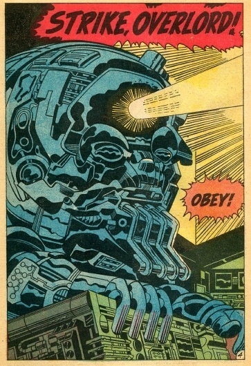 Ghost in the Machine by Jack Kirby #jack #illustration #comics #kirby