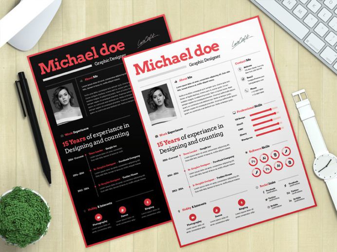 Free Simple CV Template