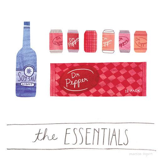 MarisaSeguin_TheEssentials_02 #illustration #food