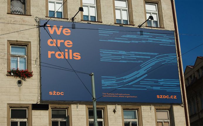 New Logo and Identity for SŽDC by Studio Marvil