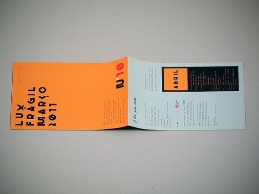 Flickr: Your Photostream #luxfragil #flyer #design #alva #typography