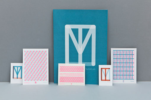 RAW COLOR: TextielMuseum Identity and Collateral #color #patterns #typography