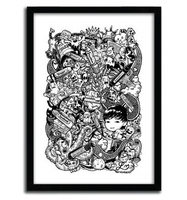 Doodle Pens by Lei Melendres #print #art