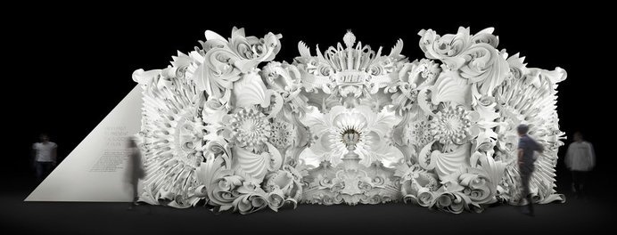 . #folds #cut #white #set #origami #paper