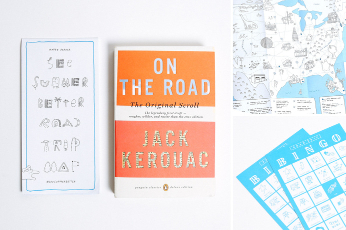 "On The Road" by Jack Kerouac book cover