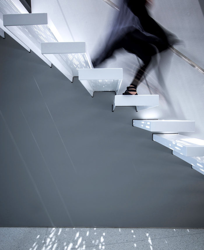 Sunny and Elegant Montee Karp Residence - #stairs, #staircase, #stairway, architecture, stairs