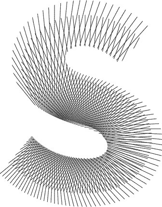 Moirétesk. Check on Behance for animated version! #motion #jelle #moire #moiretesk #typeface #type #zweegers