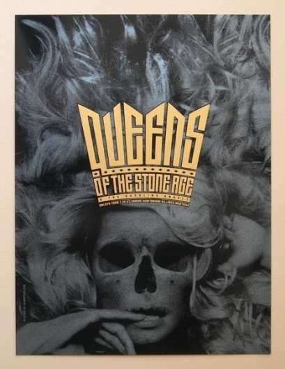 Queens of the Stone Age #design #graphic #poster #typography