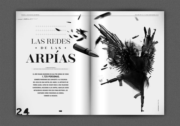 CiudadVaga magazine layout #design #colombia #layout #editorial #typogaphy