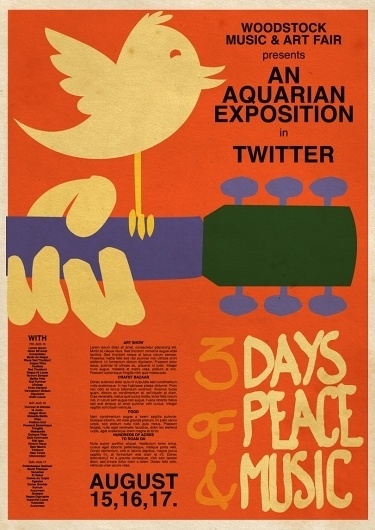 NEWWOODSTOCK.jpg 811×1.144 Pixel #woodstock #twitter #vintage #poster #art #music