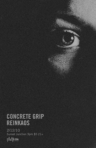 Concrete Grip | Flickr - Photo Sharing! #nick #photograph #poster #tibbetts #band