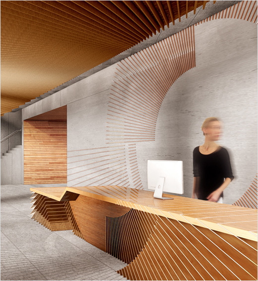 Tom Hingston immersive Logo design Ampersand Building Reception Soho 12 #12 #design #hingston #soho #ampersand #tom #reception #building #immersive #logo