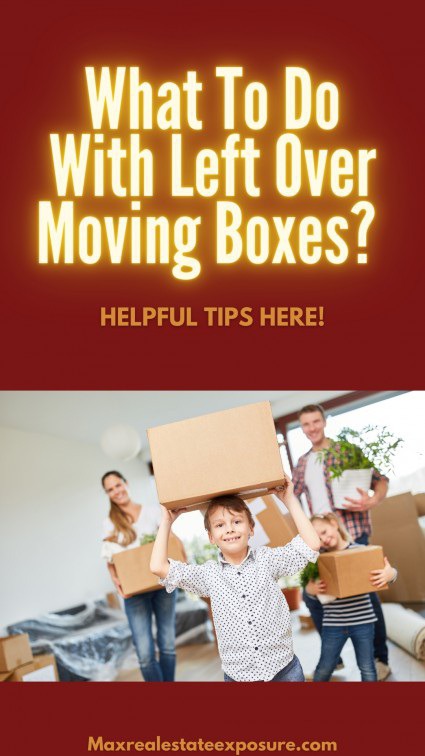 What to Do With Leftover Moving Boxes