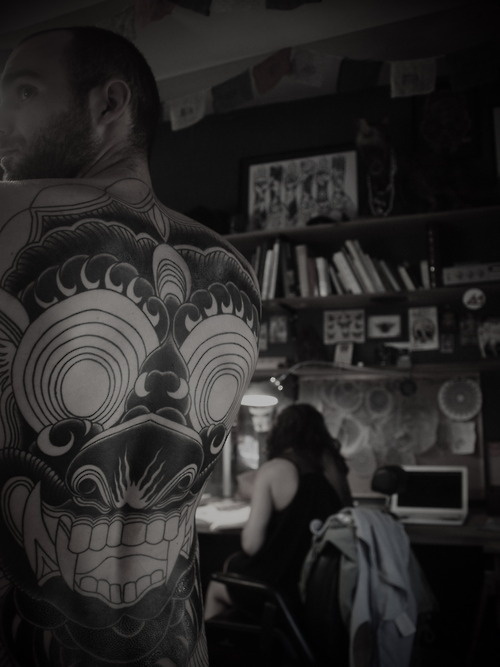 GUY LE TATOOER #illustration #ink #tattoo #back