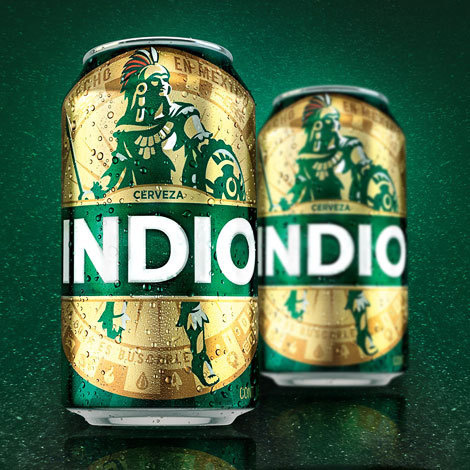 Indio Cans #packaging #beer #bottle
