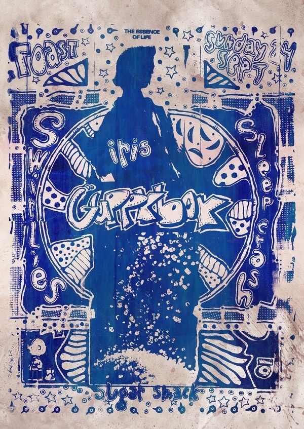 Thursday, April 17, 2014 #guppyboy #silkscreen #poster