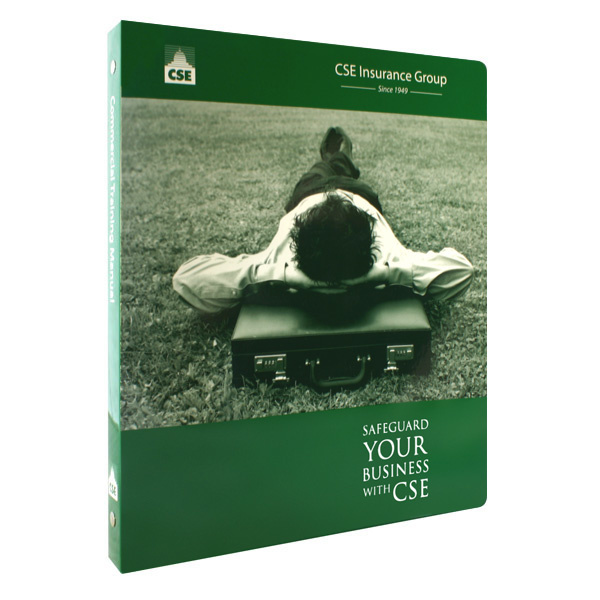 No Pocket 3 Ring Binder for CSE Insurance Group