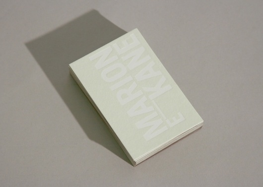 Marion Kane #card #business